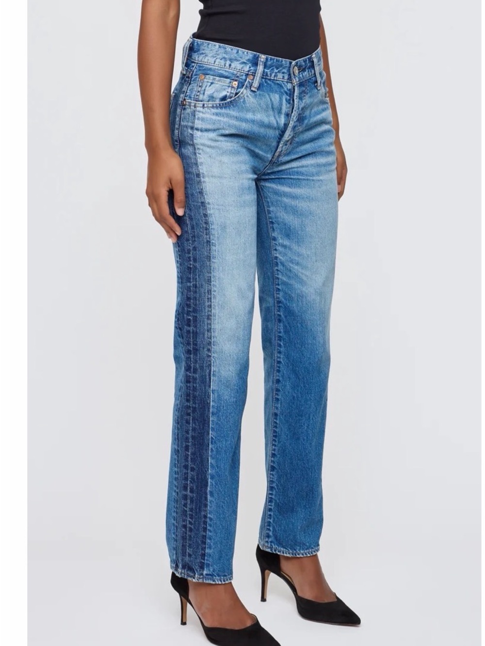 Moussy Vintage Claremont straight leg jeans 26 NWT